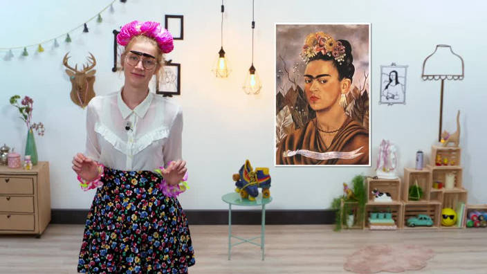 042. Frida Kahlo: Peindre sans sourciller